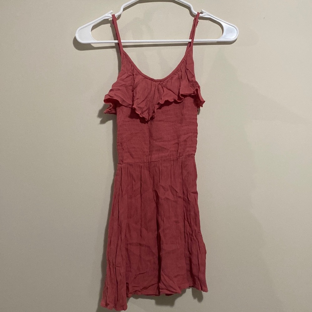 Coral dress